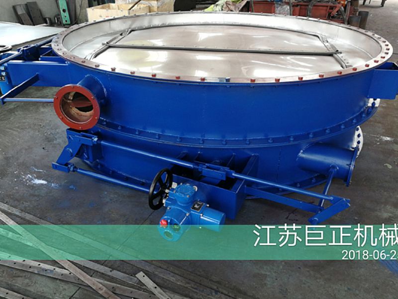 圓形擋板門（直徑280cm）制作完工了，待包裝入庫
